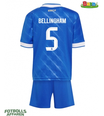 Real Madrid Jude Bellingham #5 Tredjeställ Barn 2025-26 Kortärmad (+ Korta byxor)